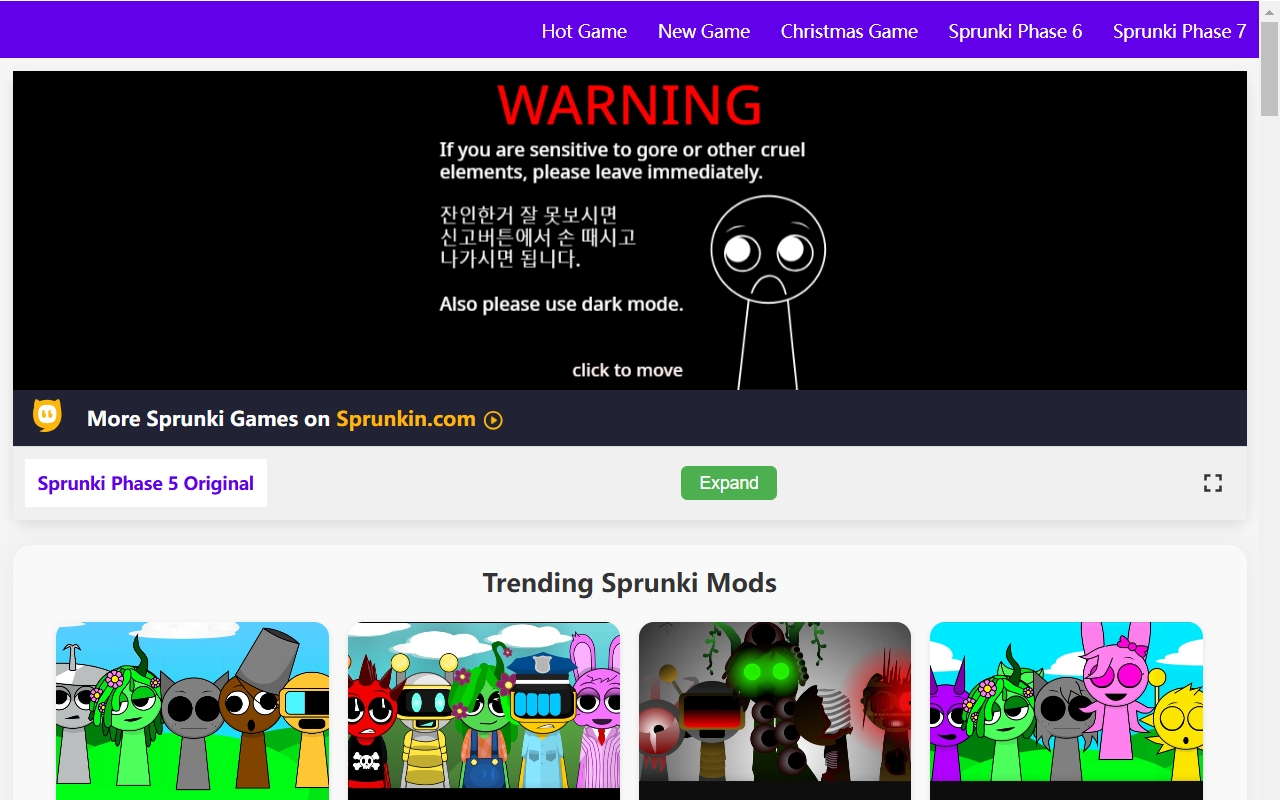 Sprunki Phase 5 Original