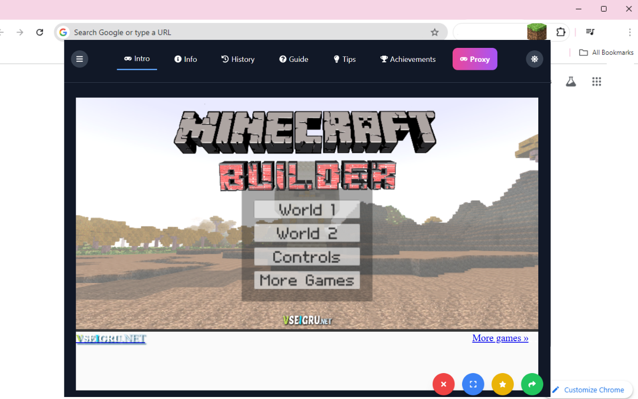 Minecraft Builder – Unblocked Game