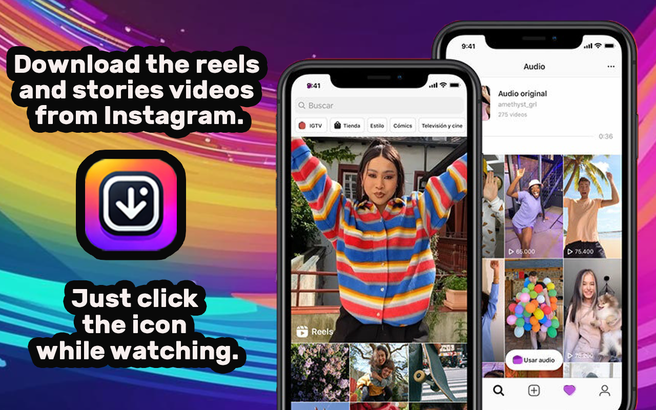 Download Instagram Reels and Stories (save to PC IG video in one click)