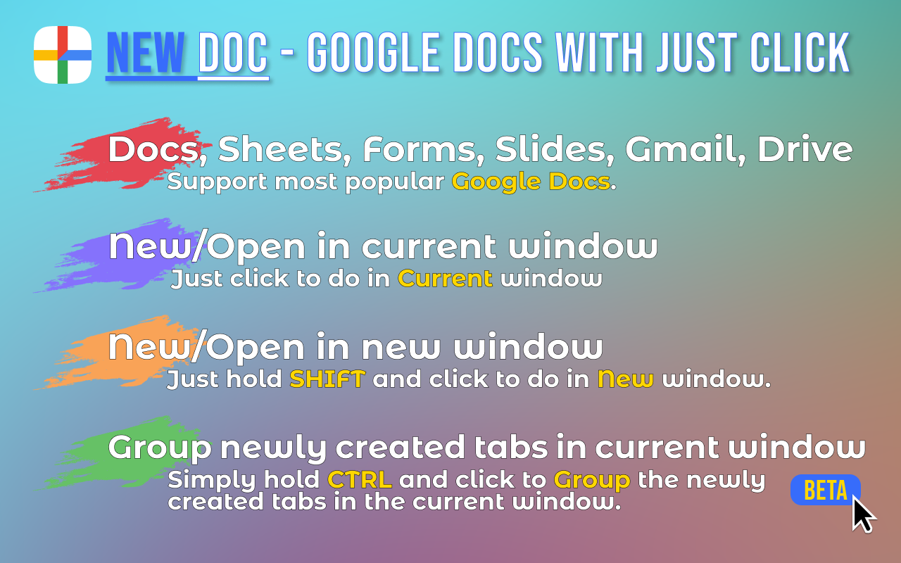 新文档 - Create Google Docs