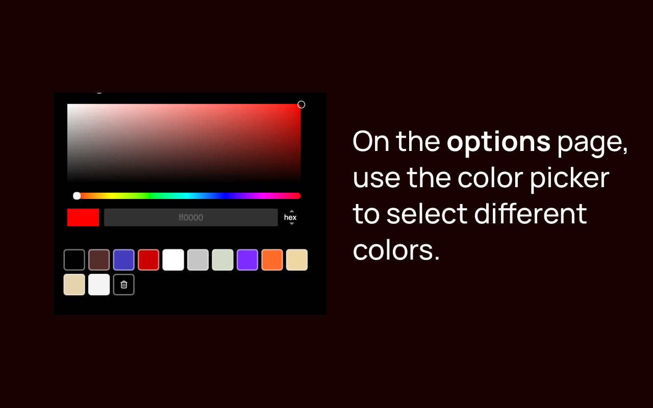 谷歌颜色选择器