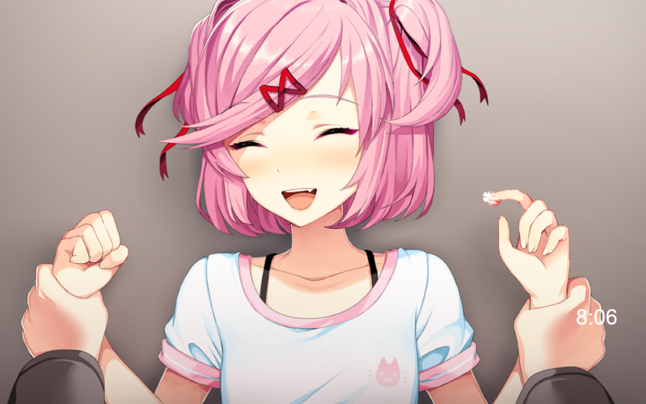 Just Natsuki Screen Saver : DDLC