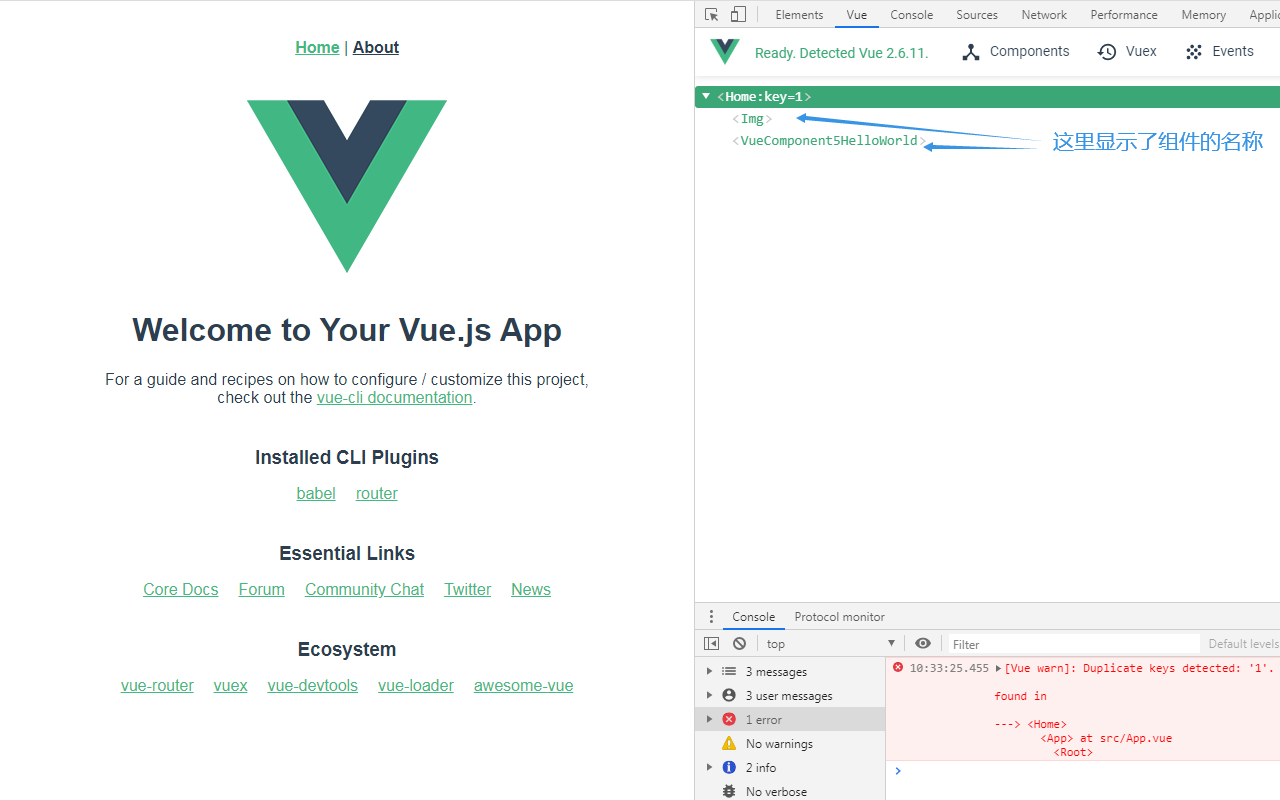 Enhanced Vue.js devtools