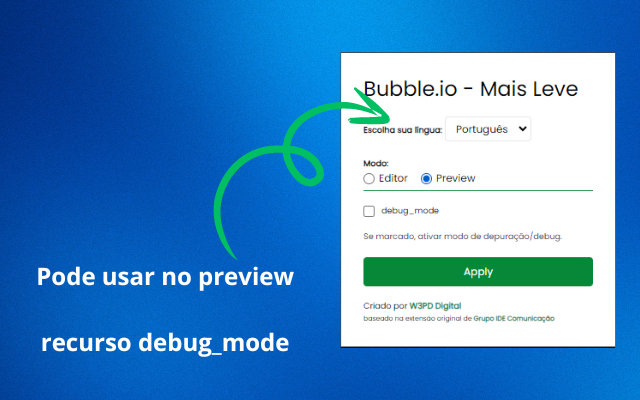 Bubble.io Mais Leve