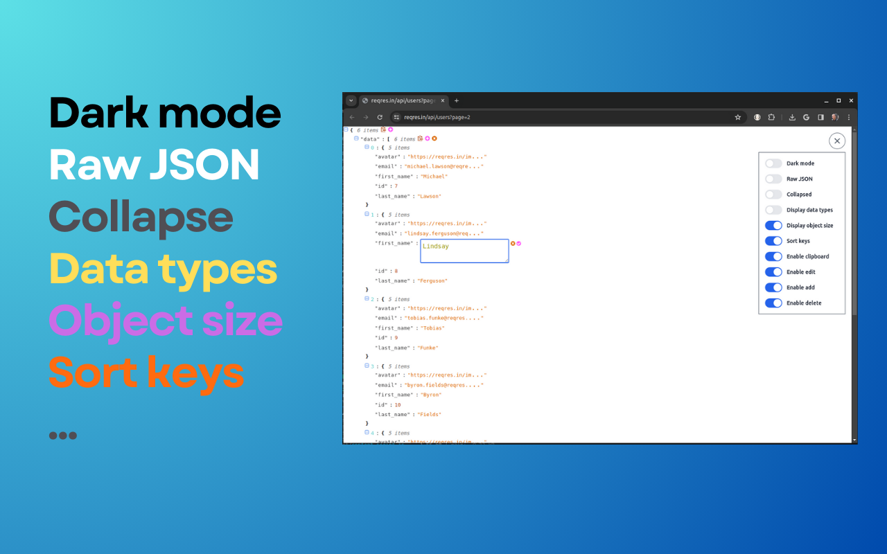 JSON Formatter and Viewer