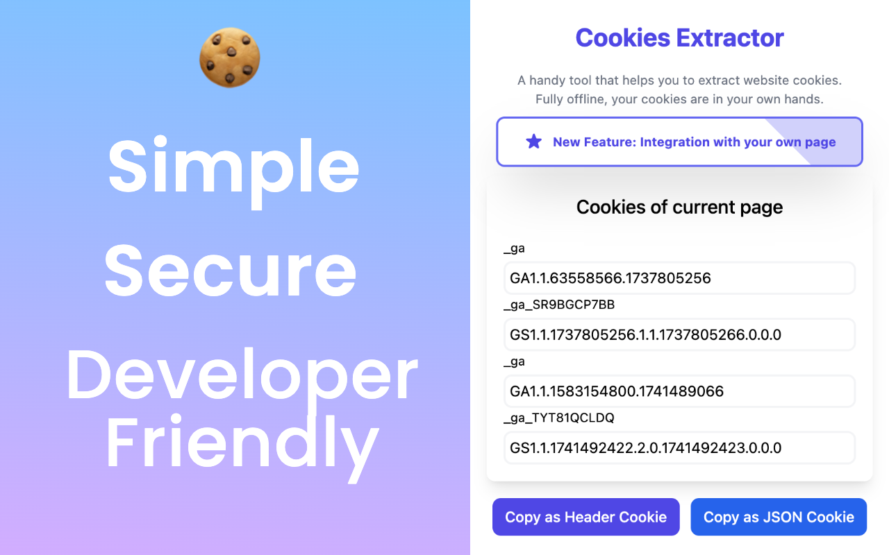 Cookies Extractor