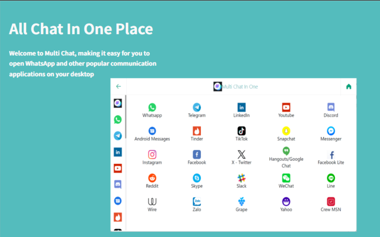 Multi Chat - All Chat In One For You - SocialPlus