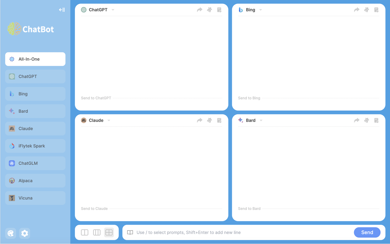 ChatBot AI助手 - ChatGPT & Claude & Bard...
