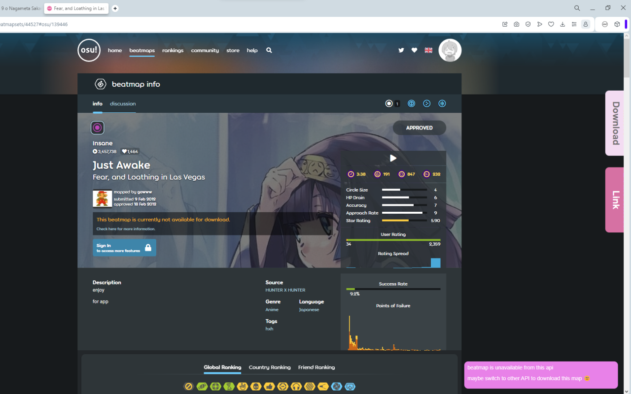 Joak's osu mirror download