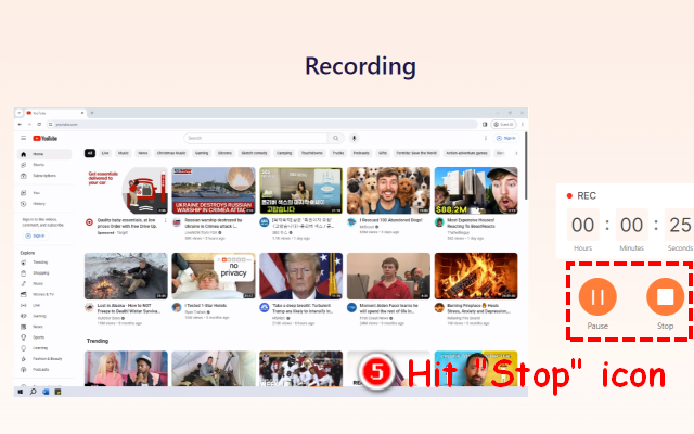 DiReec All-in-One Screen Recorder for Chrome