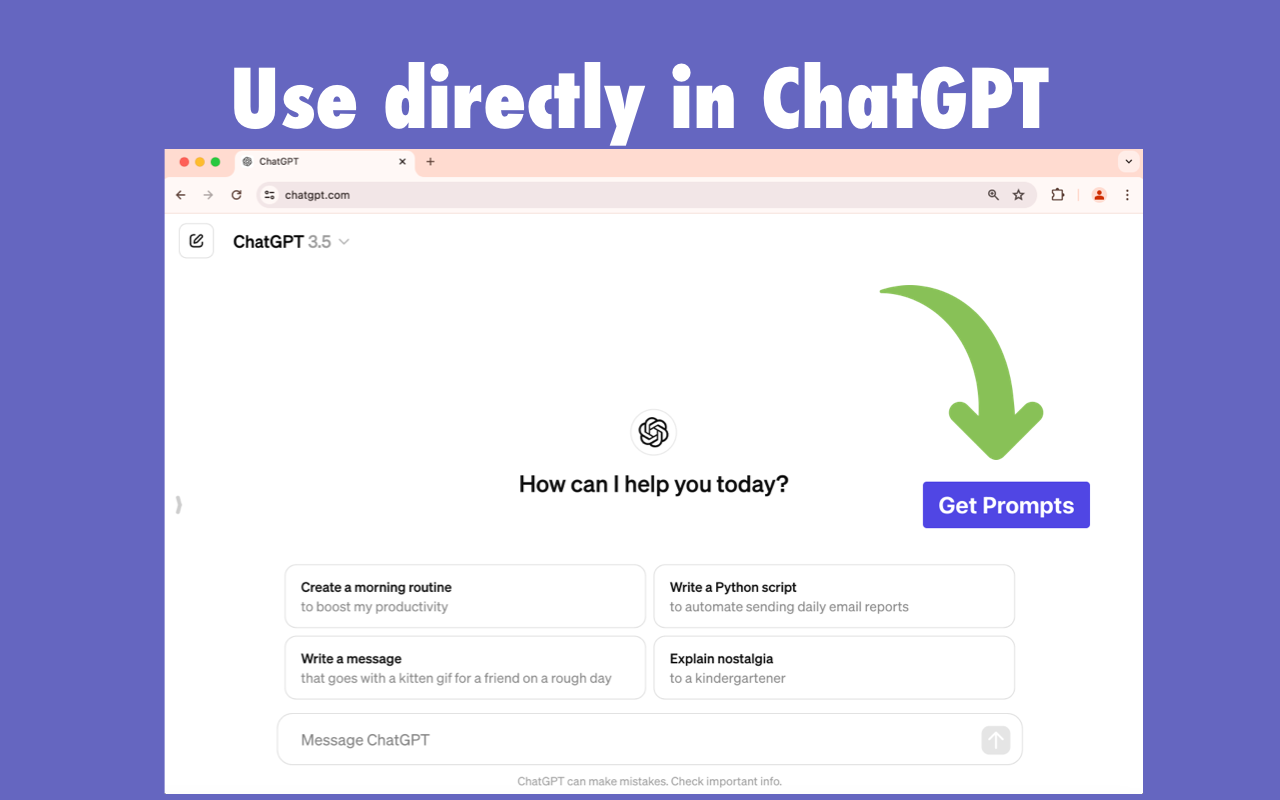 ChatGPT提示生成器