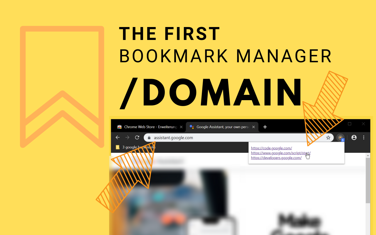 Bookmark Manager per Domain and Page