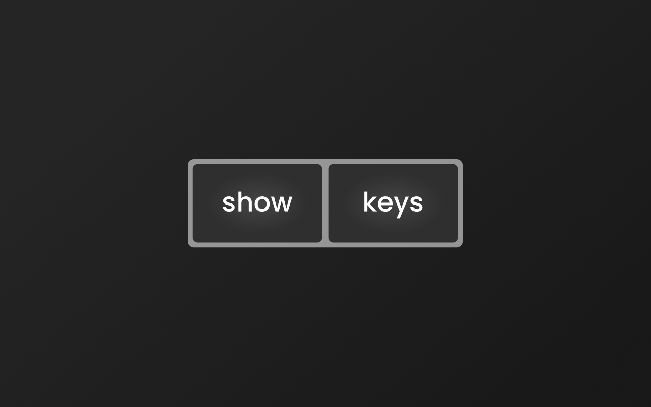 Show Keys