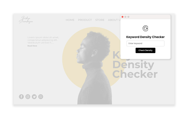 Keyword Density Checker