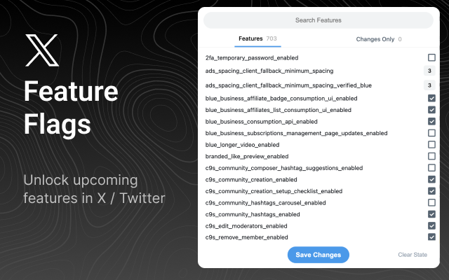 X / Twitter Feature Flags