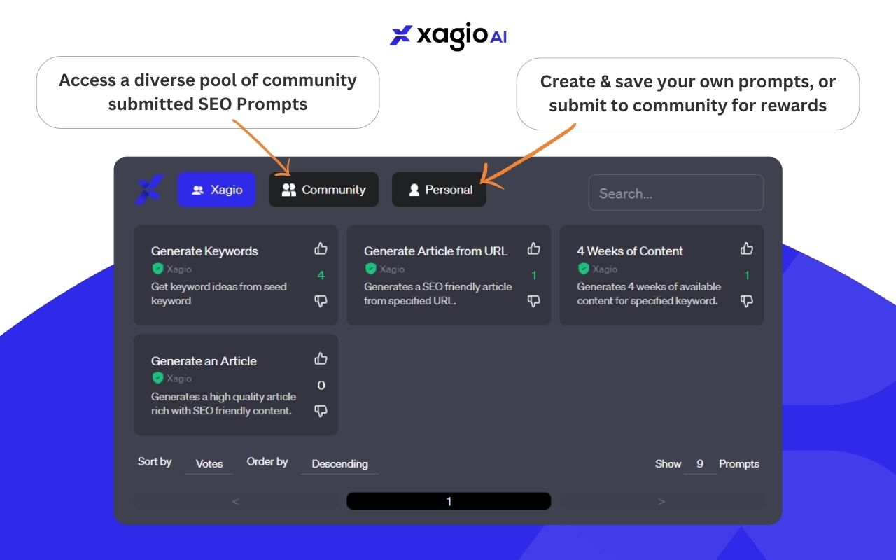 Xagio AI | Integrate ChatGPT & WordPress