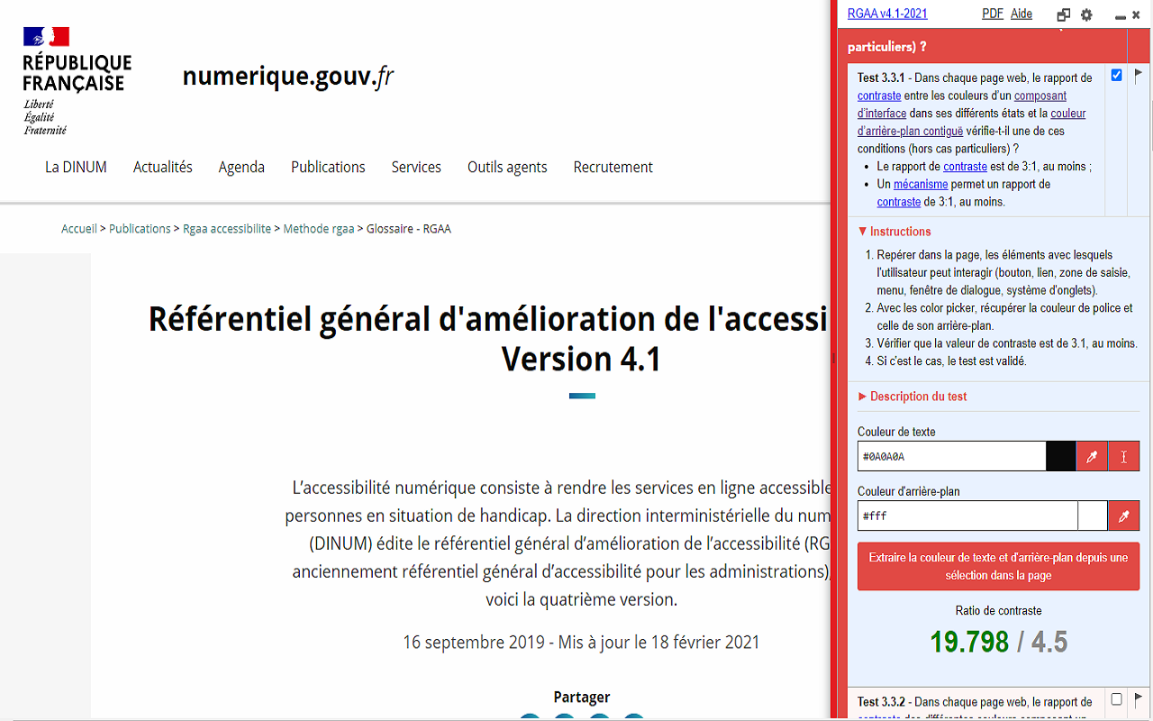 Urbilog Compéthance Assistant RGAA