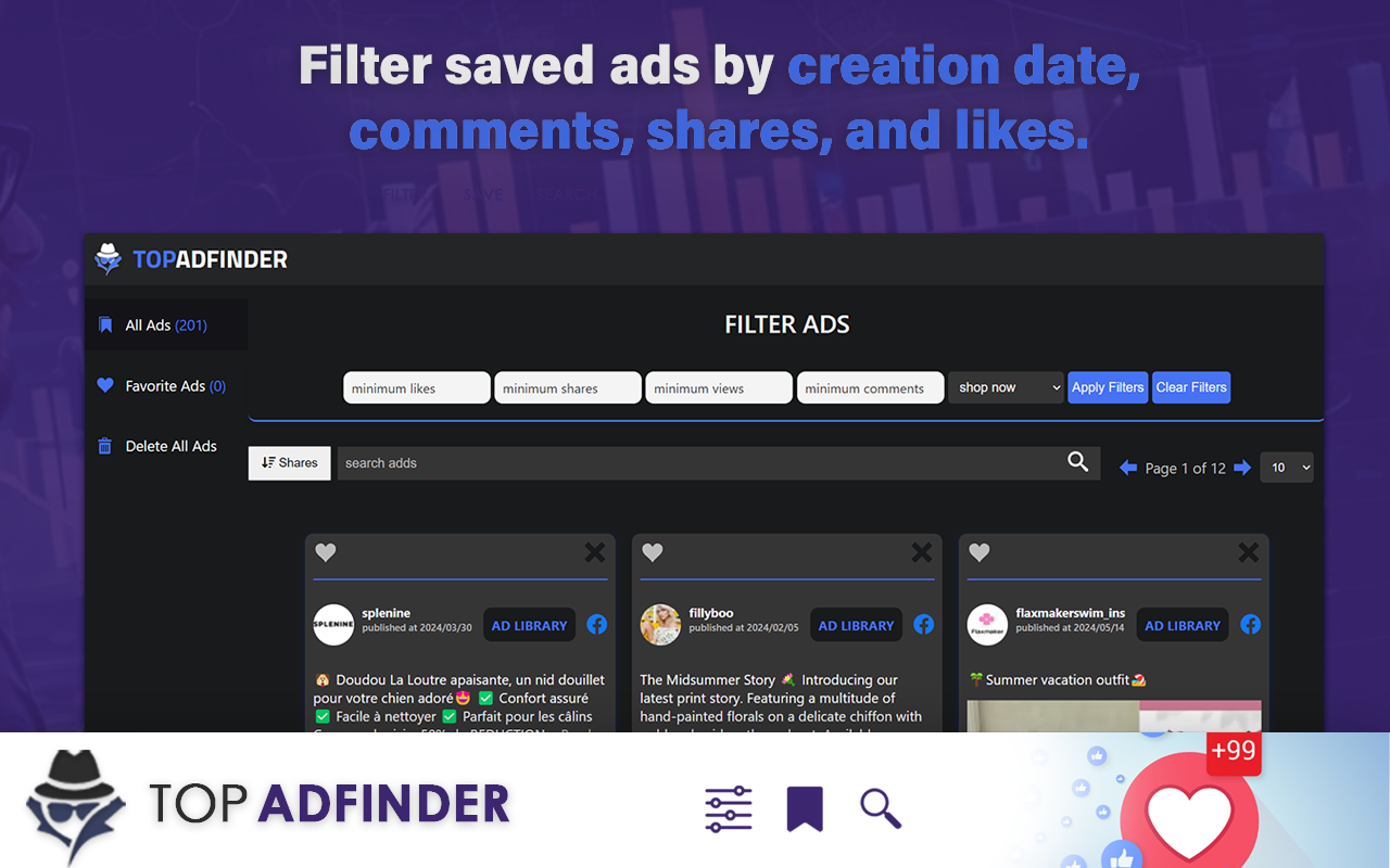 Top Ad Finder