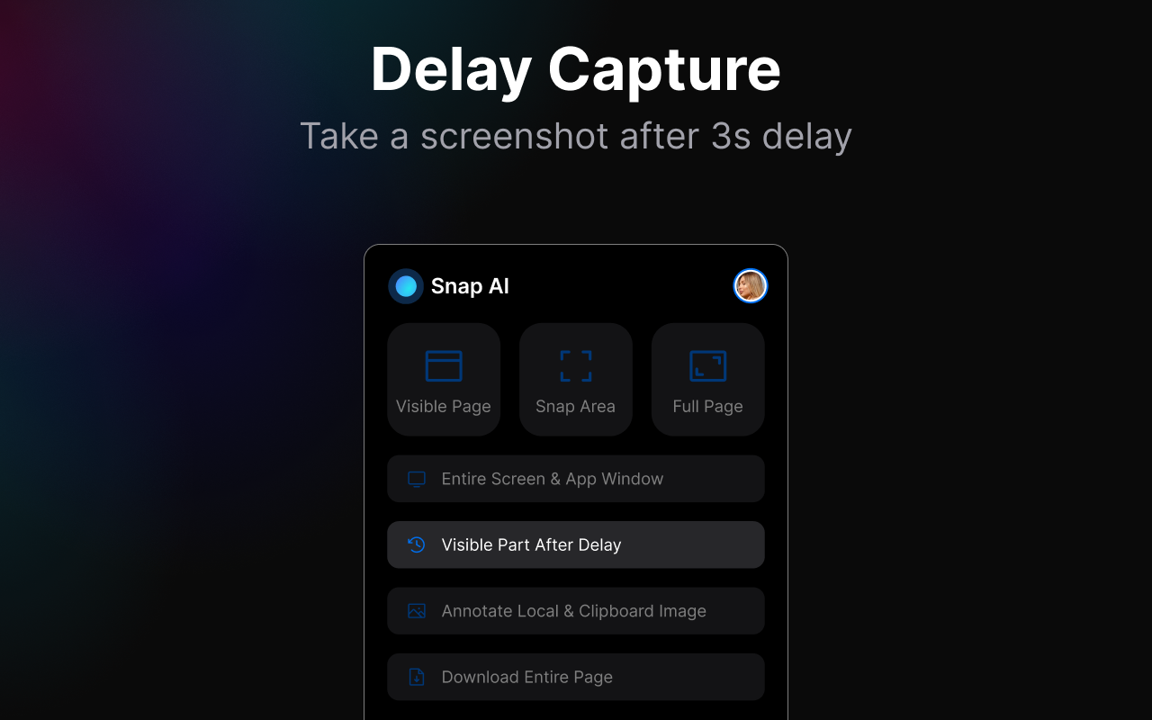 Snap AI - Screen Capture