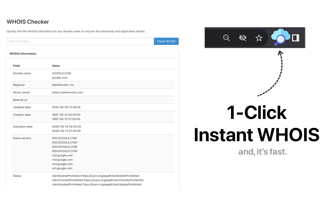 WHOIS Checker & Lookup Tool: Domain Name, Owner & Registration Check