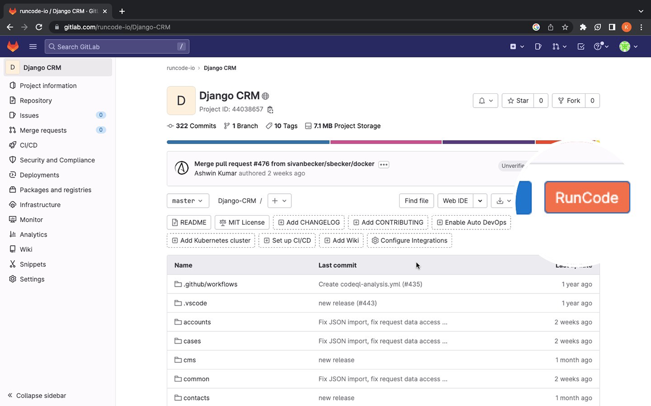 RunCode - Cloud Development Environment