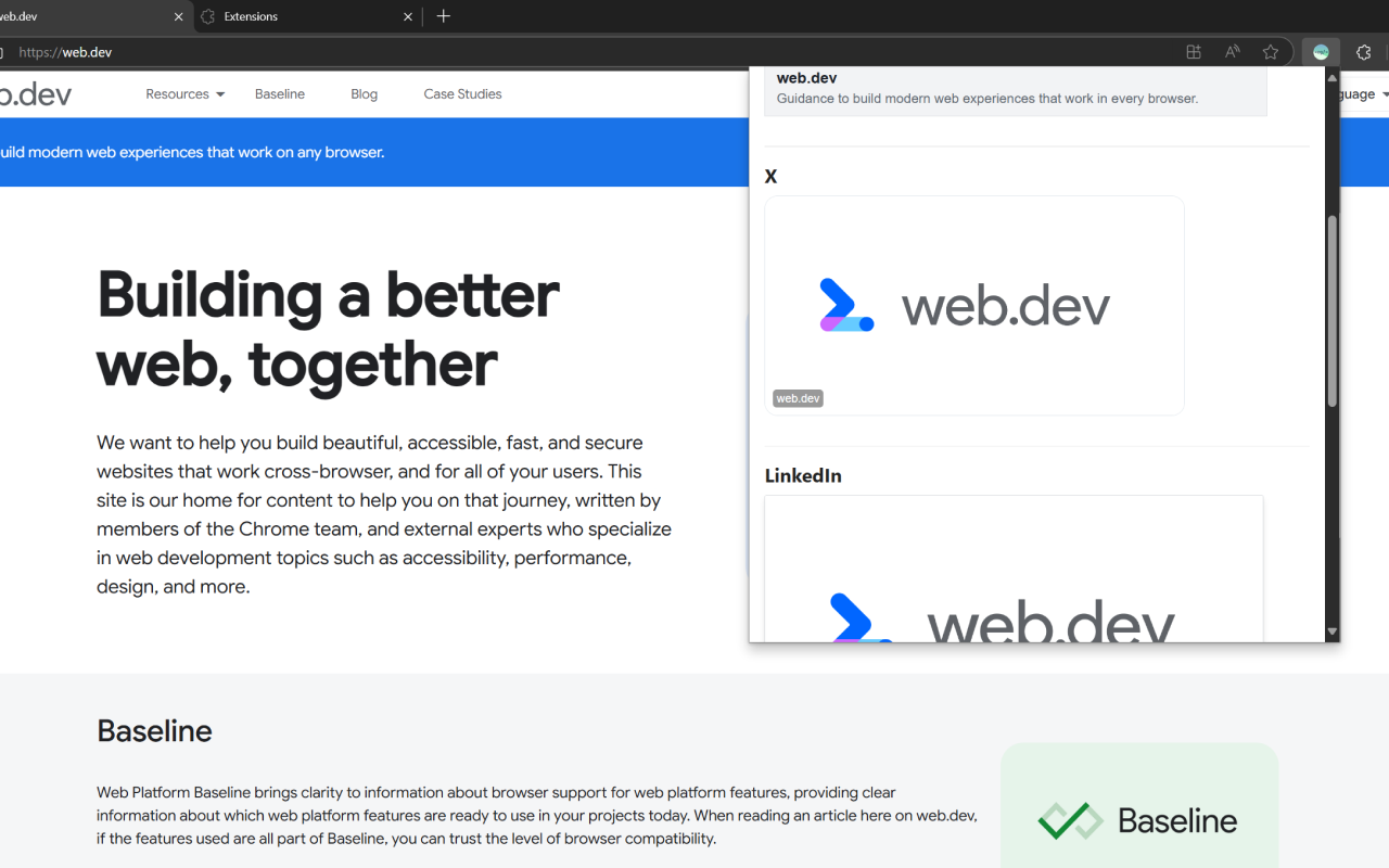 Social Media Link Preview