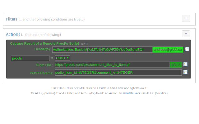 ProcFu for GlobiFlow