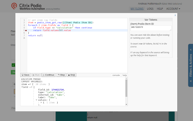 ProcFu for GlobiFlow