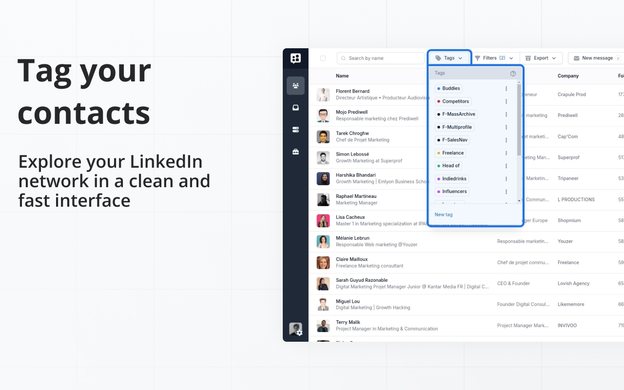 Poked - CRM and Inbox for LinkedIn