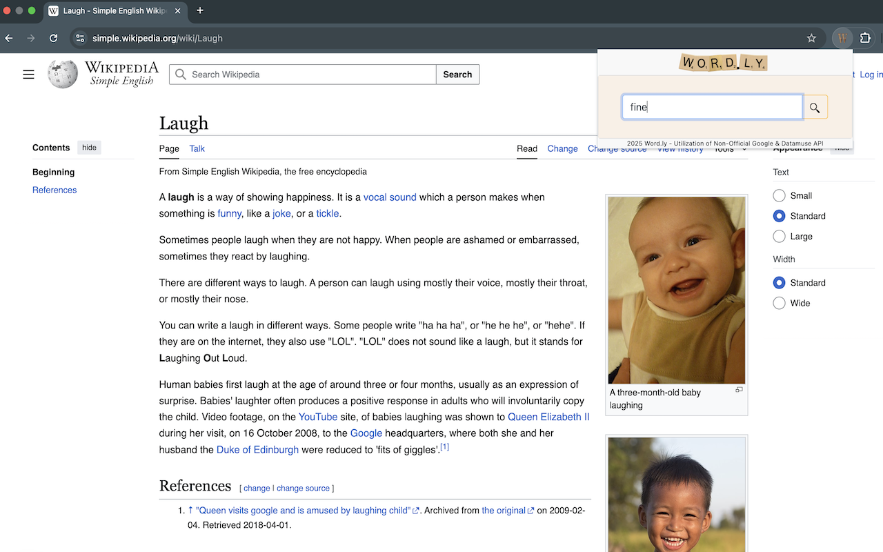 word.ly - Dictionary, Thesaurus, & Rhymes