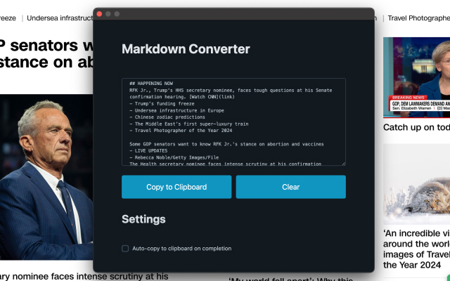 Markdown Converter