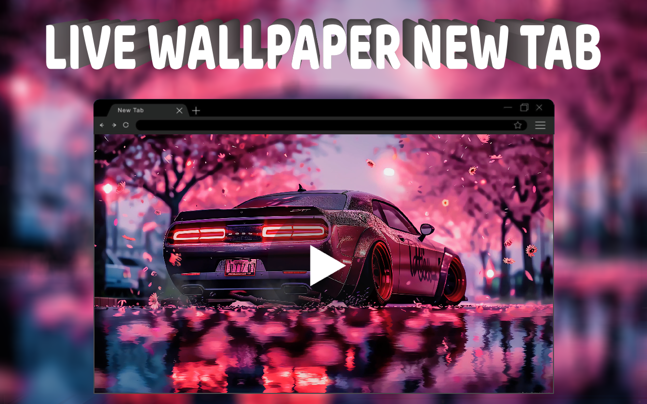 Dodge Challenger SRT Demon Live Wallpaper