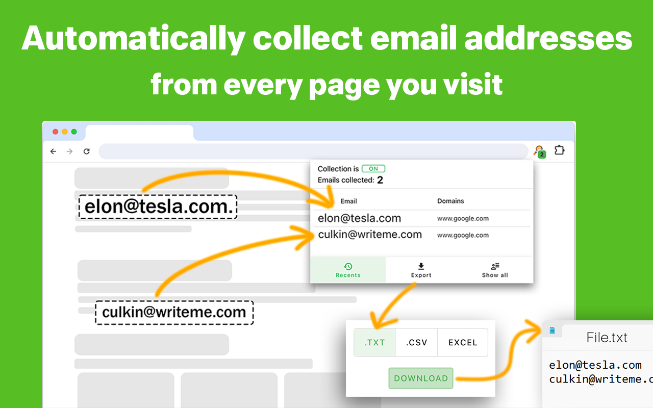 电子邮件提取器