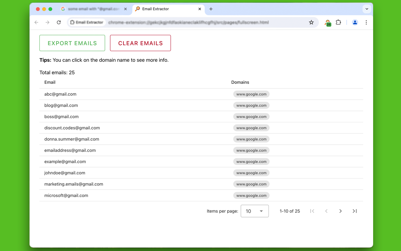 电子邮件提取器