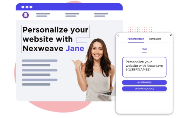 Nexweave - Website Personalization