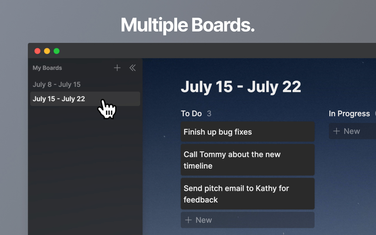 Personal Kanban - Work Beautifully in your New Tab