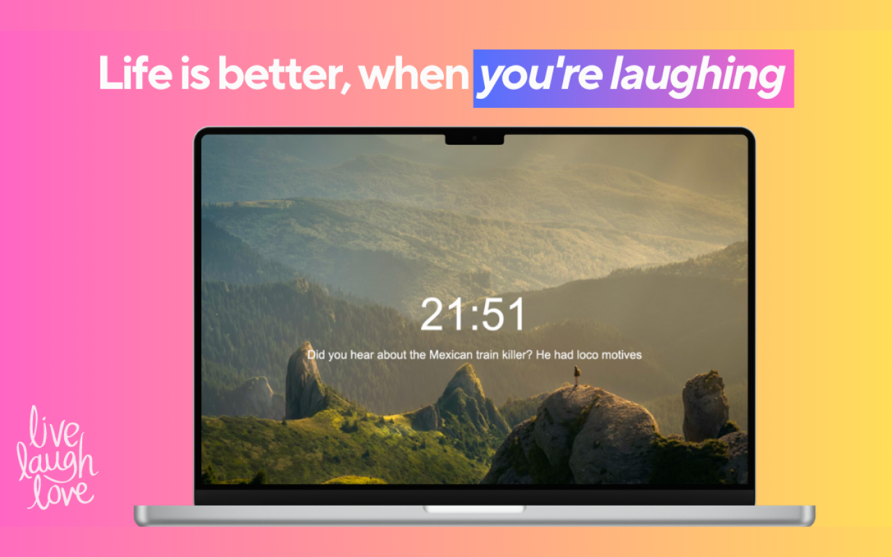 Jokes and Smiles - New Tab