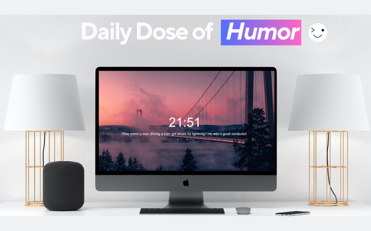 Jokes and Smiles - New Tab