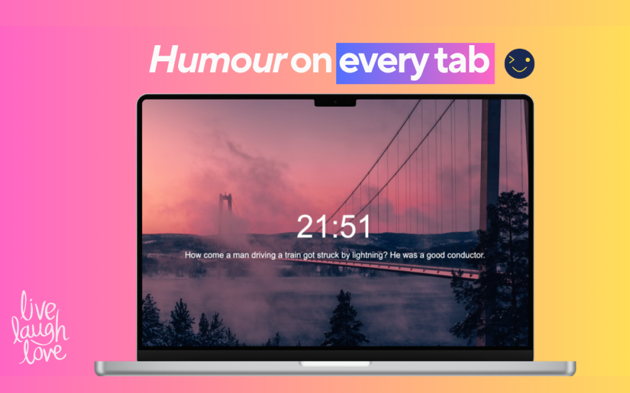 Jokes and Smiles - New Tab
