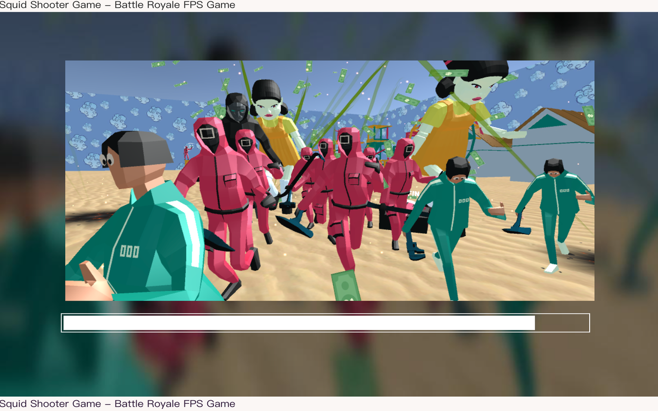 Squid Shooter Game - Battle Royale FPS Game