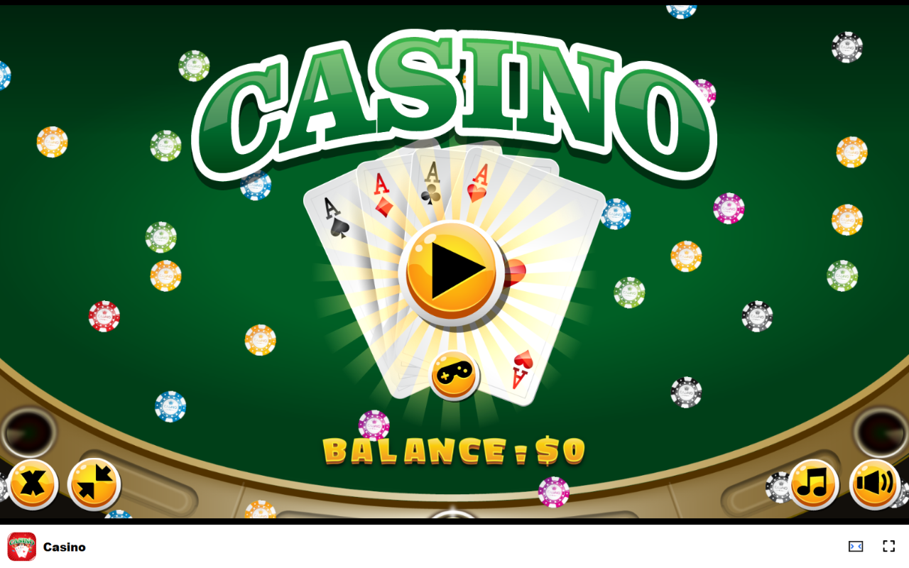 Casino 在浏览器中游戏 - 免费且离线可用