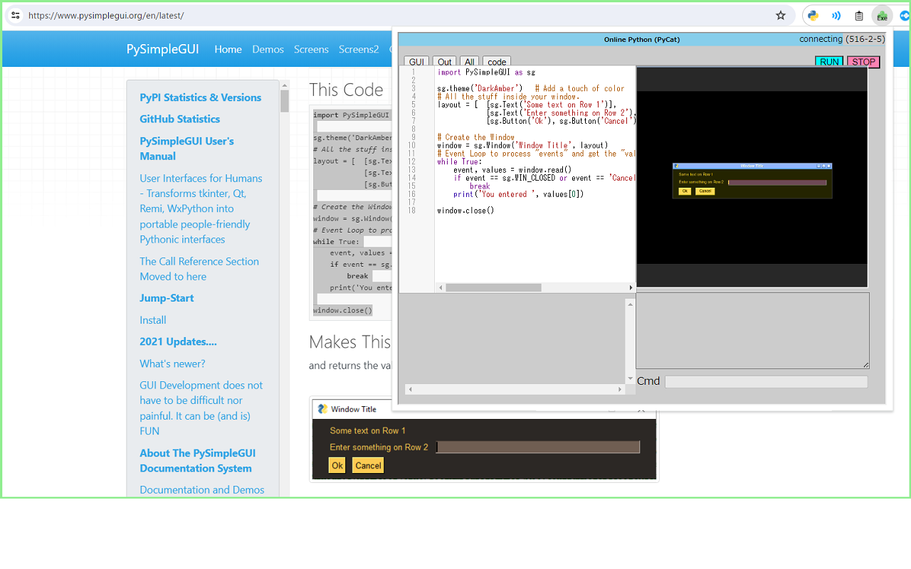 Python Executor (beta)