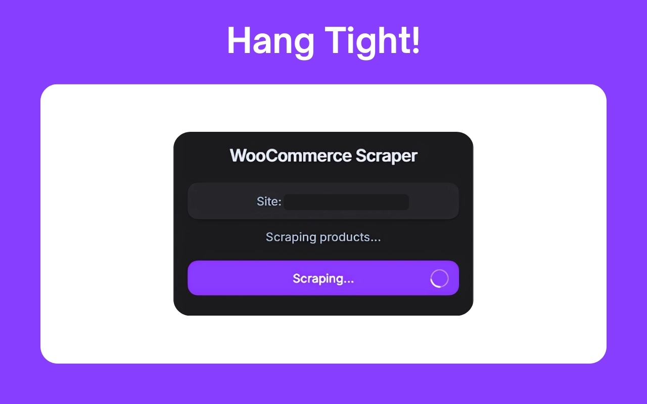 WooCommerce Product Scraper