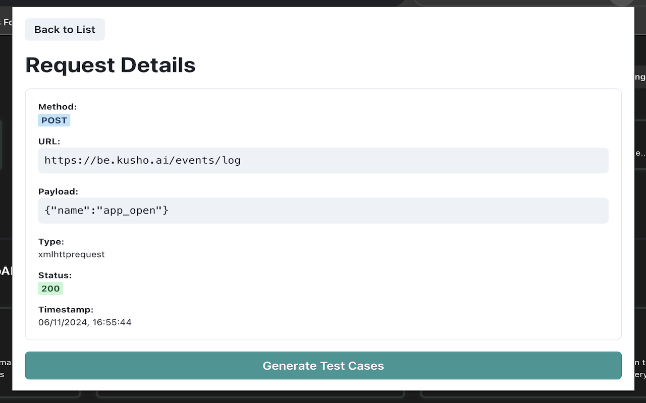 KushoAI: Auto-generate API Tests from Chrome Dev Tools