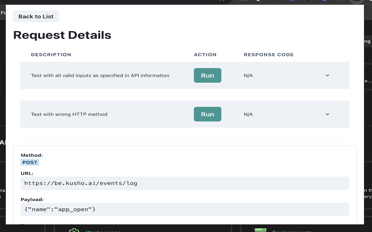 KushoAI: Auto-generate API Tests from Chrome Dev Tools