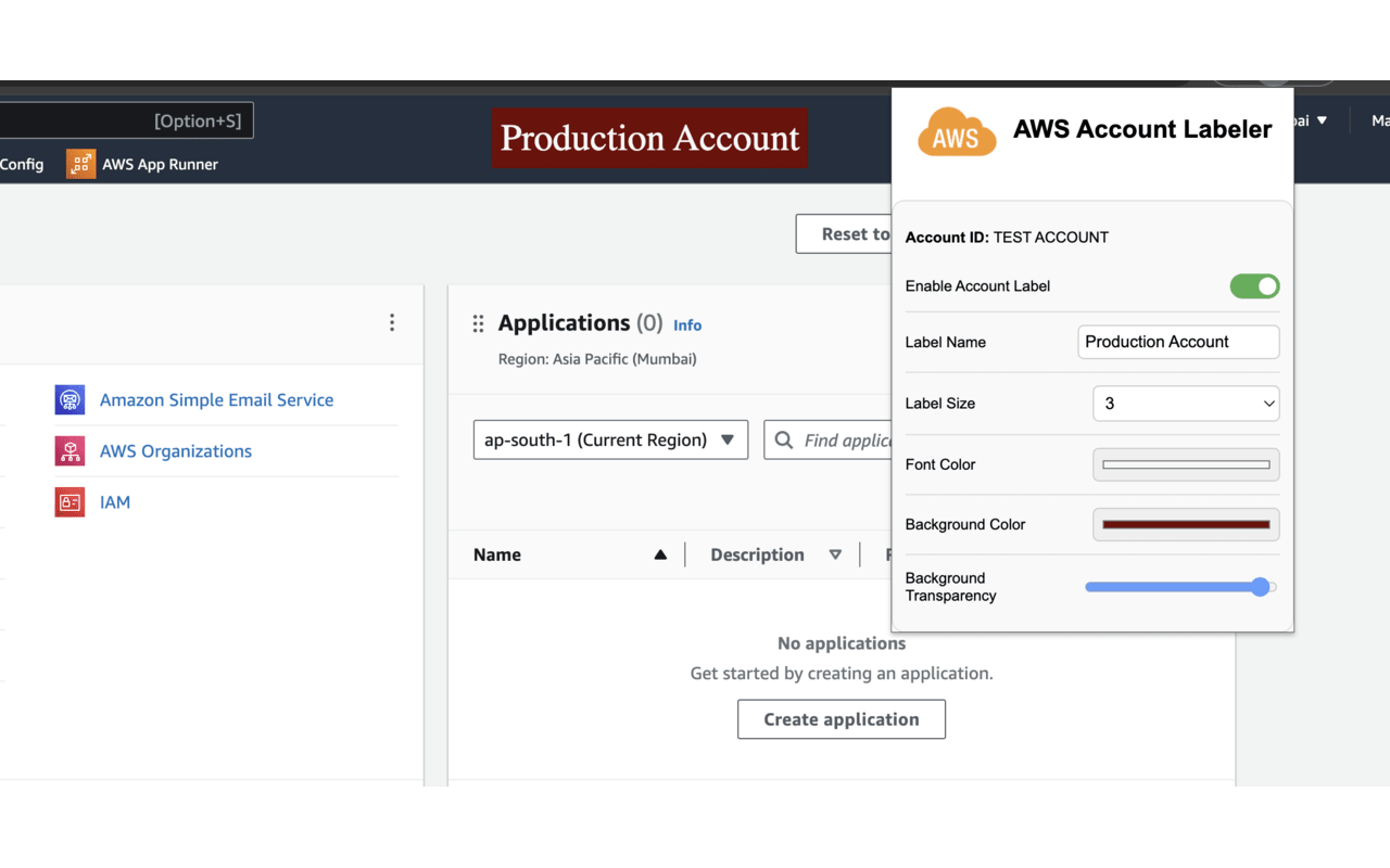 AWS Account Labeler
