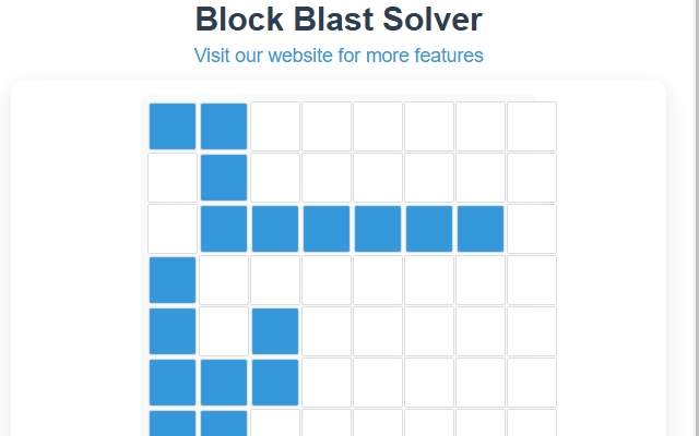 Block Blast Solver