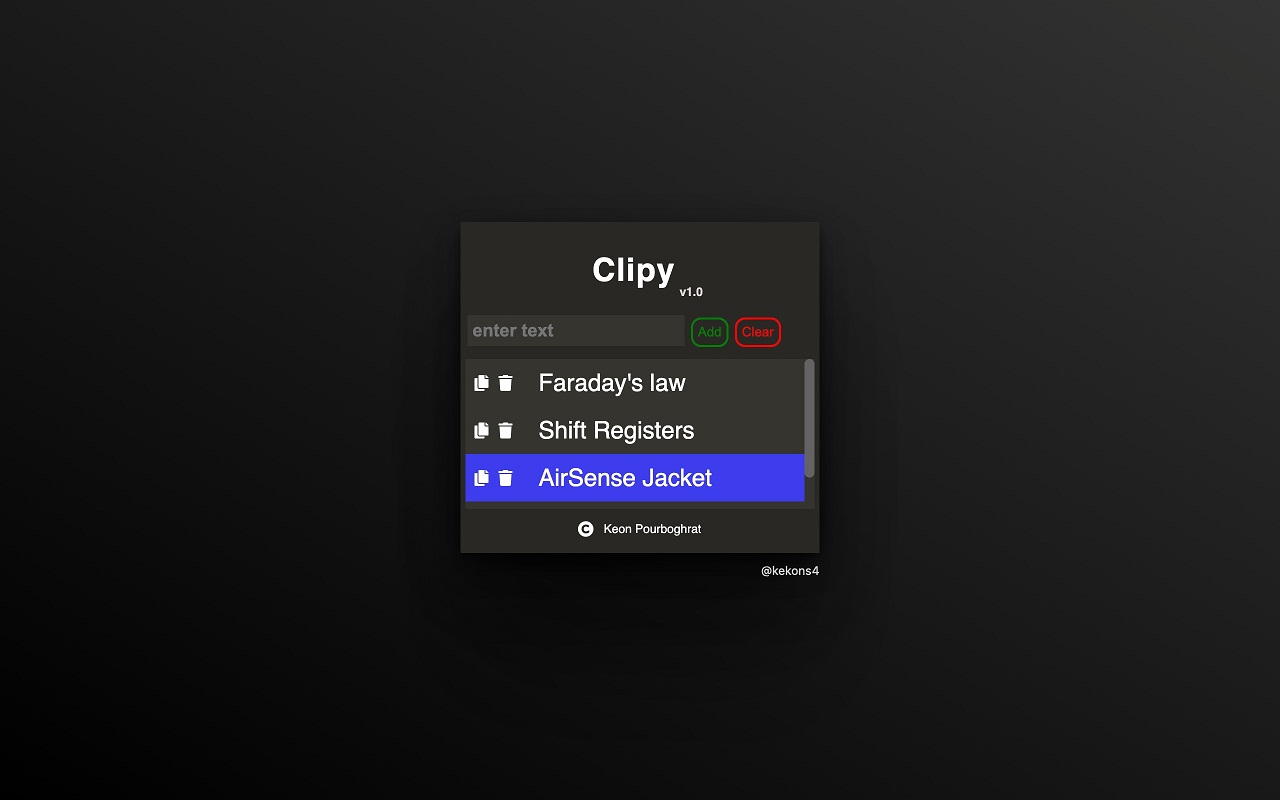 Clipy