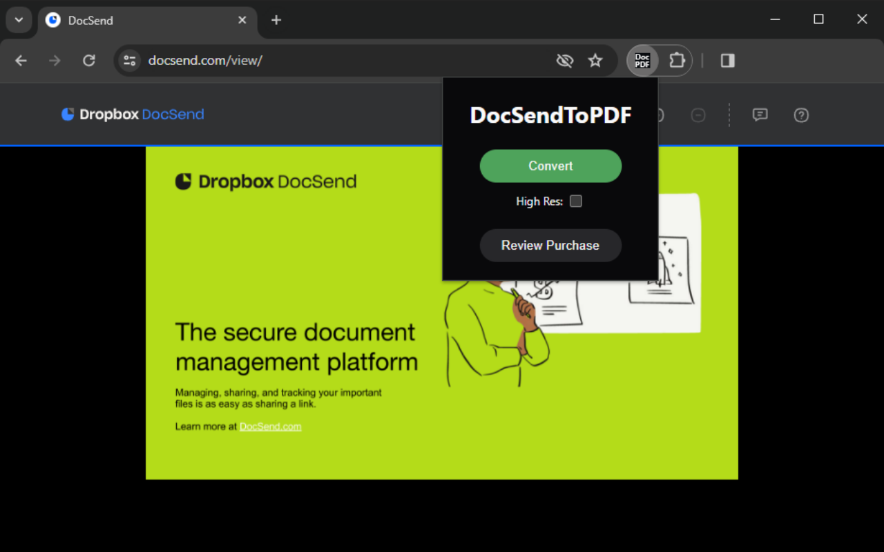 DocSendToPDF