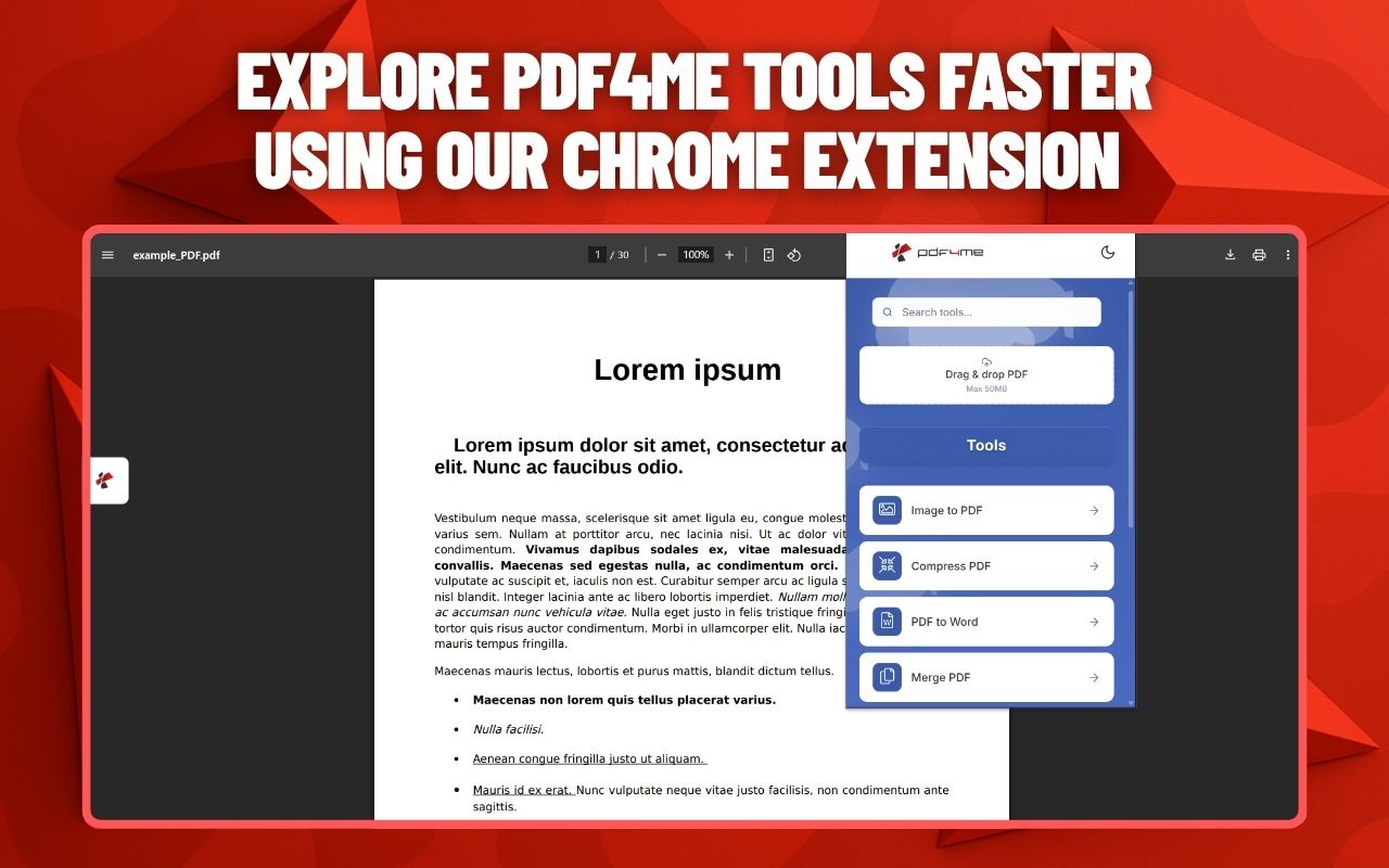 PDF4me - Edit, Merge, Compress & Convert PDF